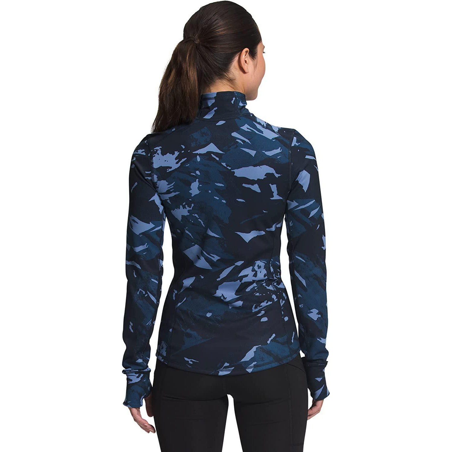 The North Face Women's Printed Winter Warm Essential ¼ Zip