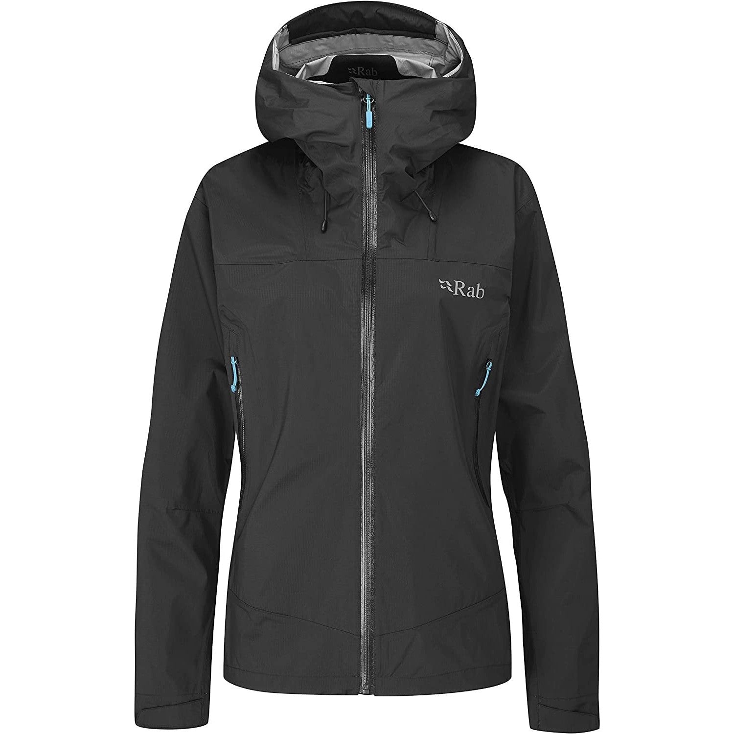 RAB Women's Downpour Plus 2.0 Waterproof Breathable Jacket for Hiking and Climbing