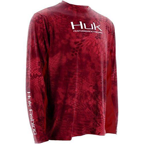 Huk Men's Kryptek Solid Long Sleeve Icon