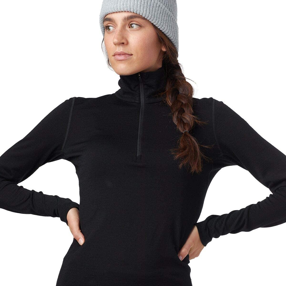 icebreaker Merino Women's 200 Oasis L/S Half Zip Baselayer Top