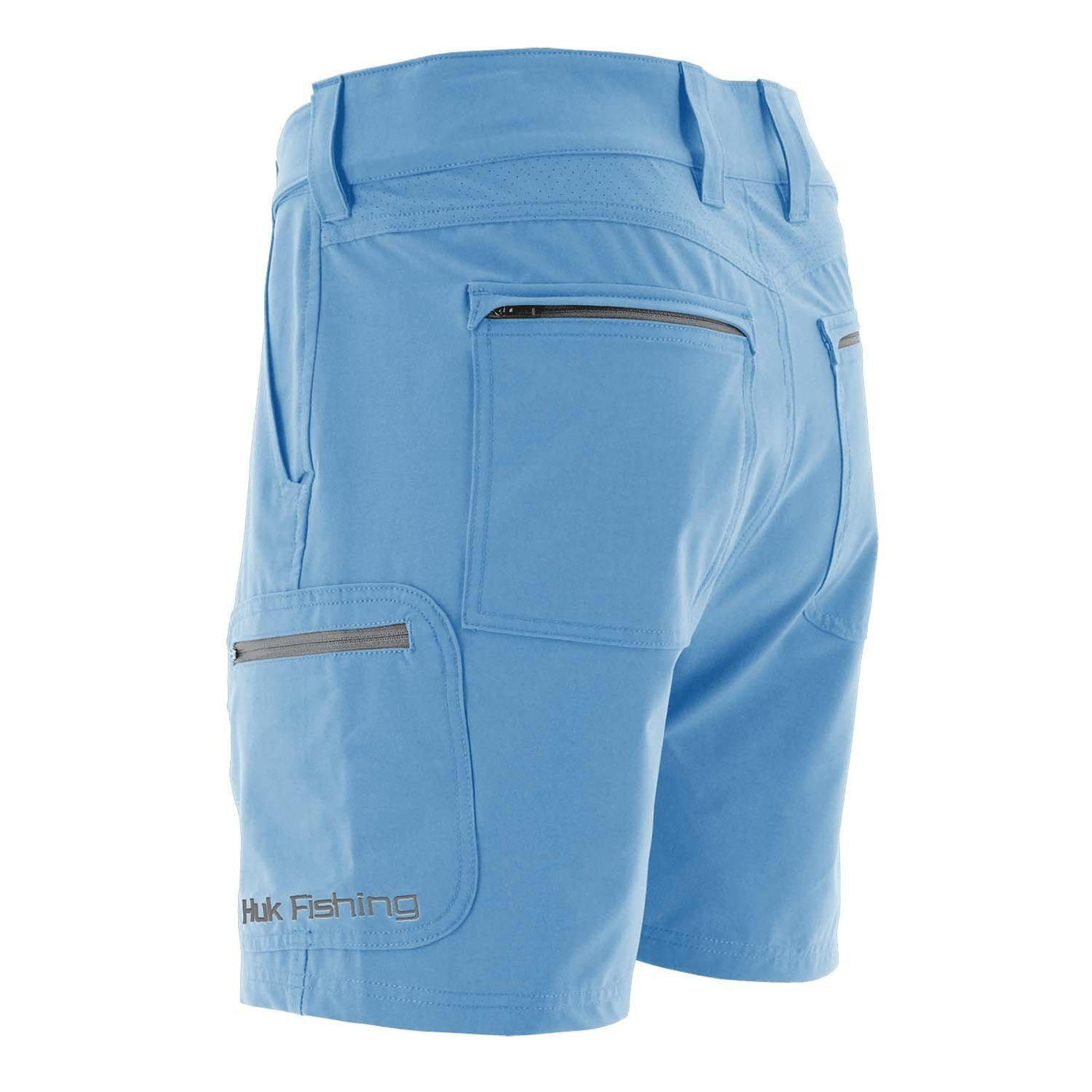 Huk, Shorts, Huk Fishing Next Level Shorts 7 Performance Light Blue Quick  Dry Mens Large