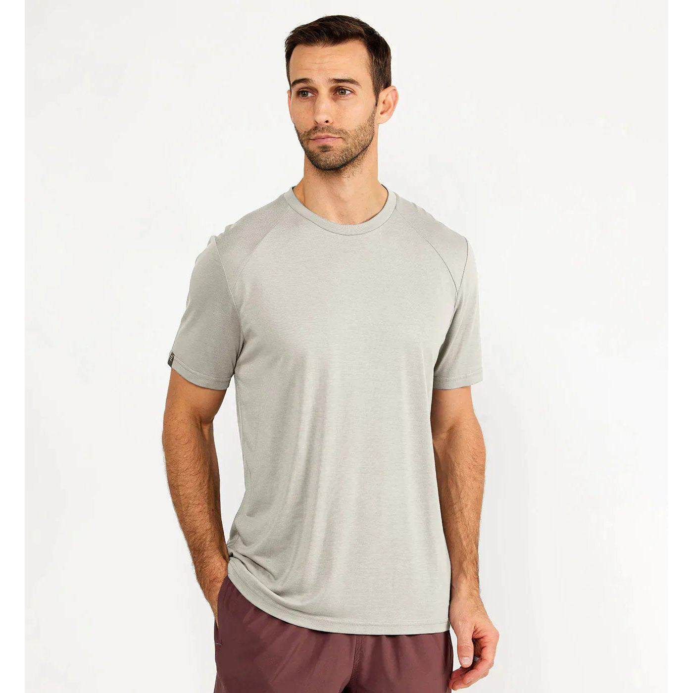 Free Fly Men's Bamboo Lightweight Short Sleeve Tee