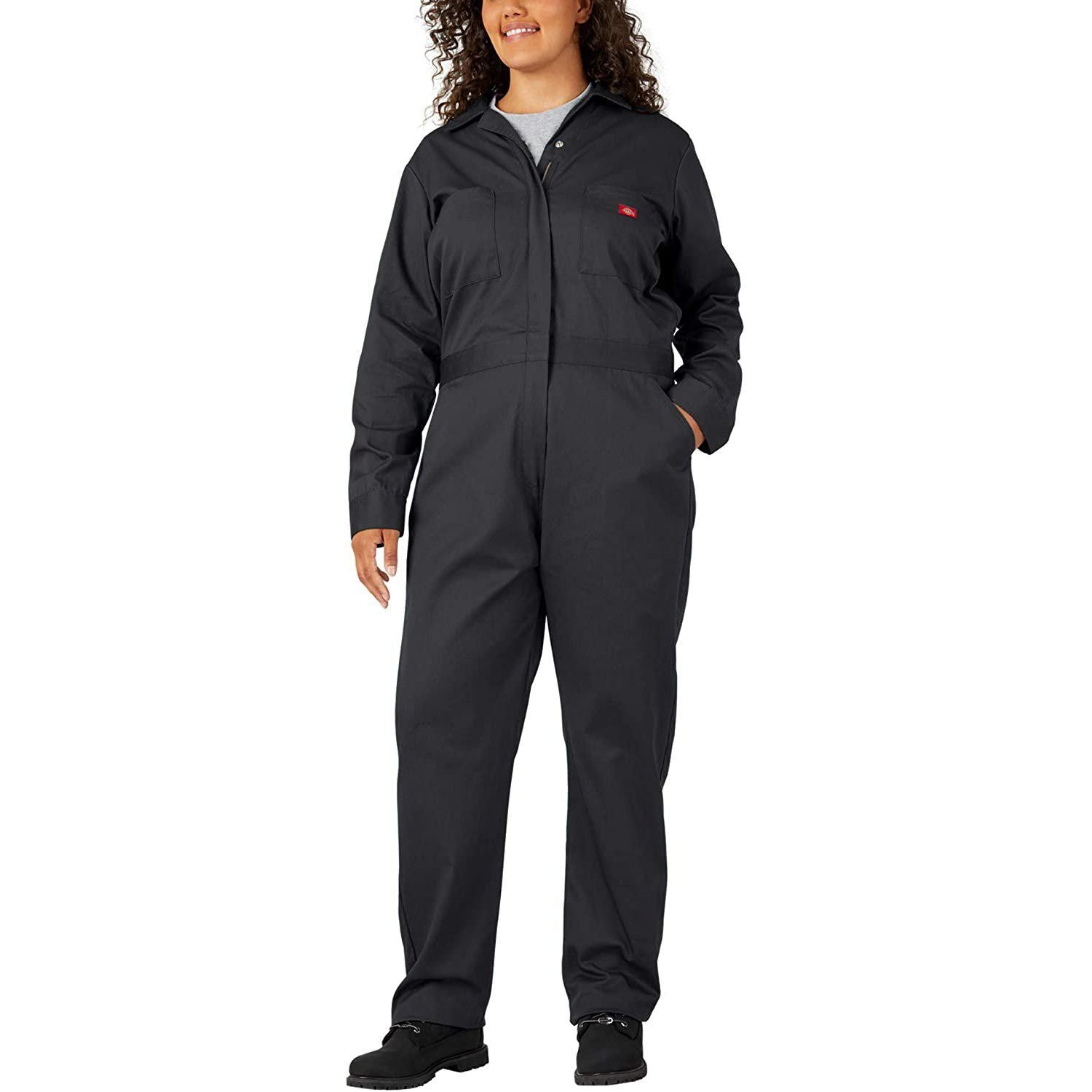 Dickies Women's Plus Size Long Sleeve Coverall