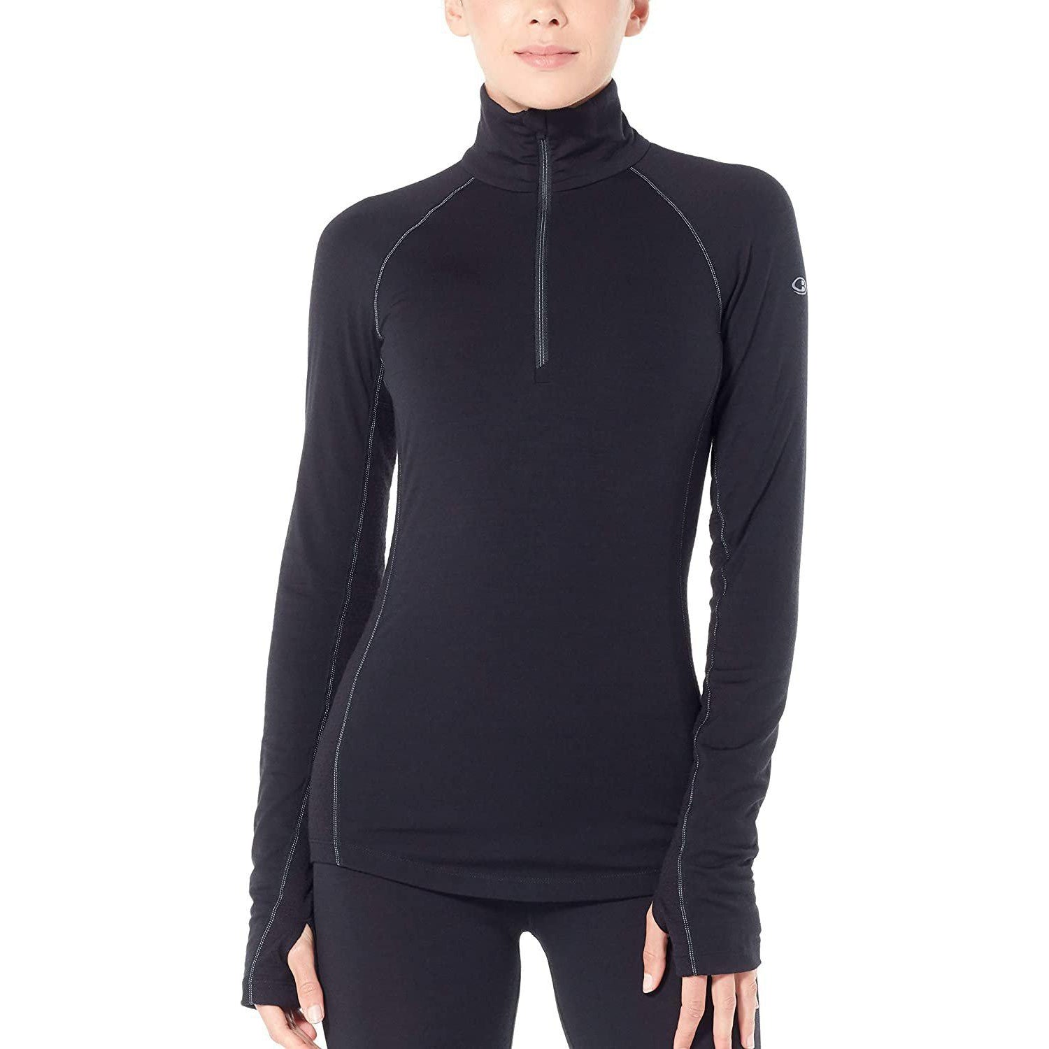 icebreaker Merino Women's 200 Zone Merino Wool Base Layer Long Sleeve Half Zip