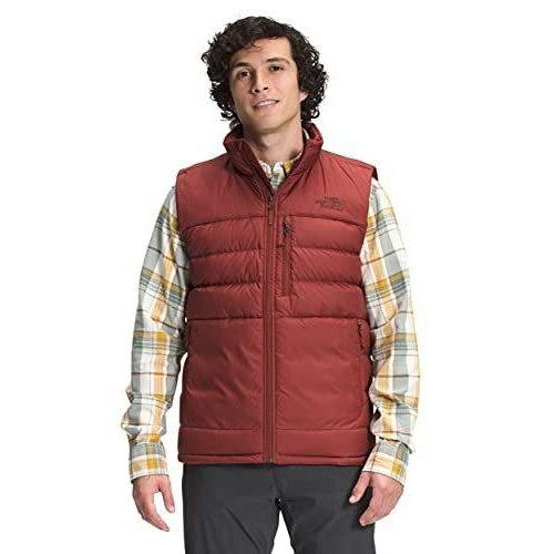 The high quality North Face Men's Red Puffer Vest Medium