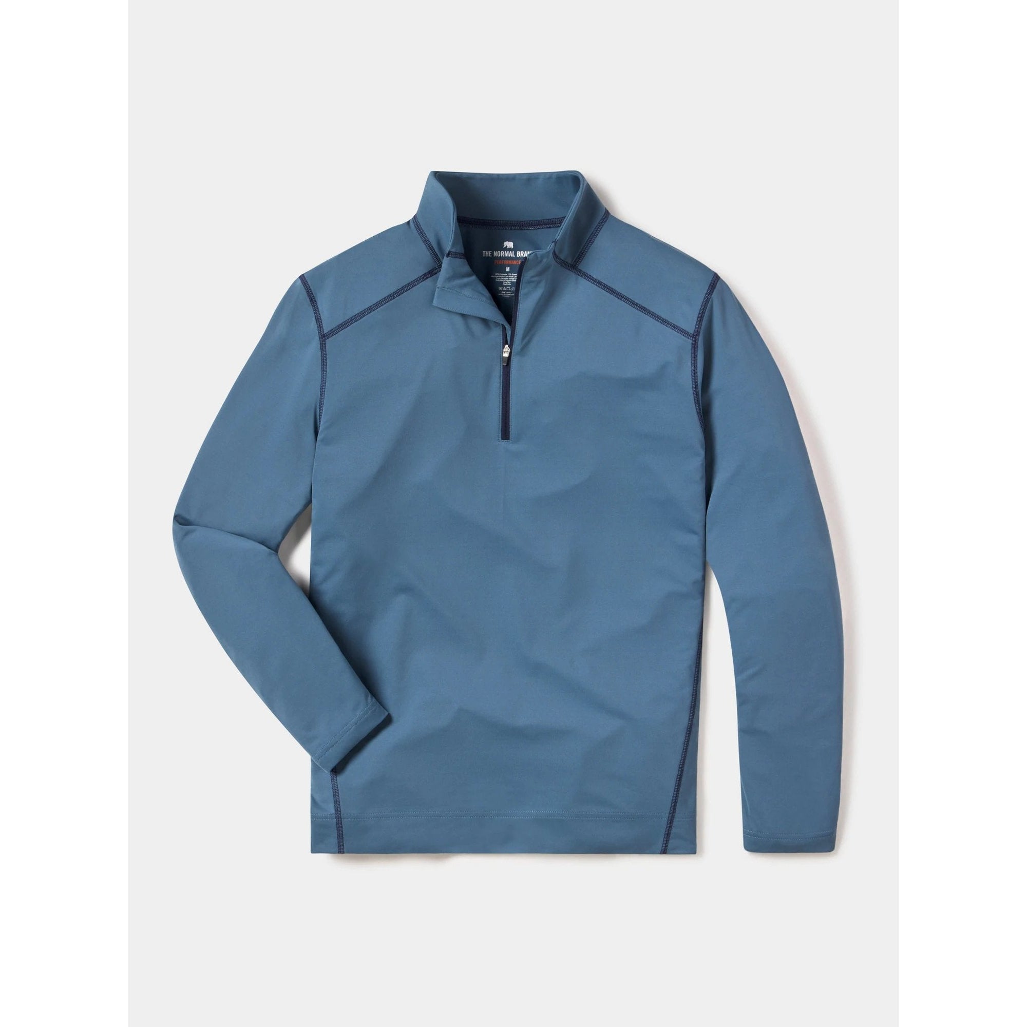 The Normal Brand Men's Seamed Performance Quarter Zip