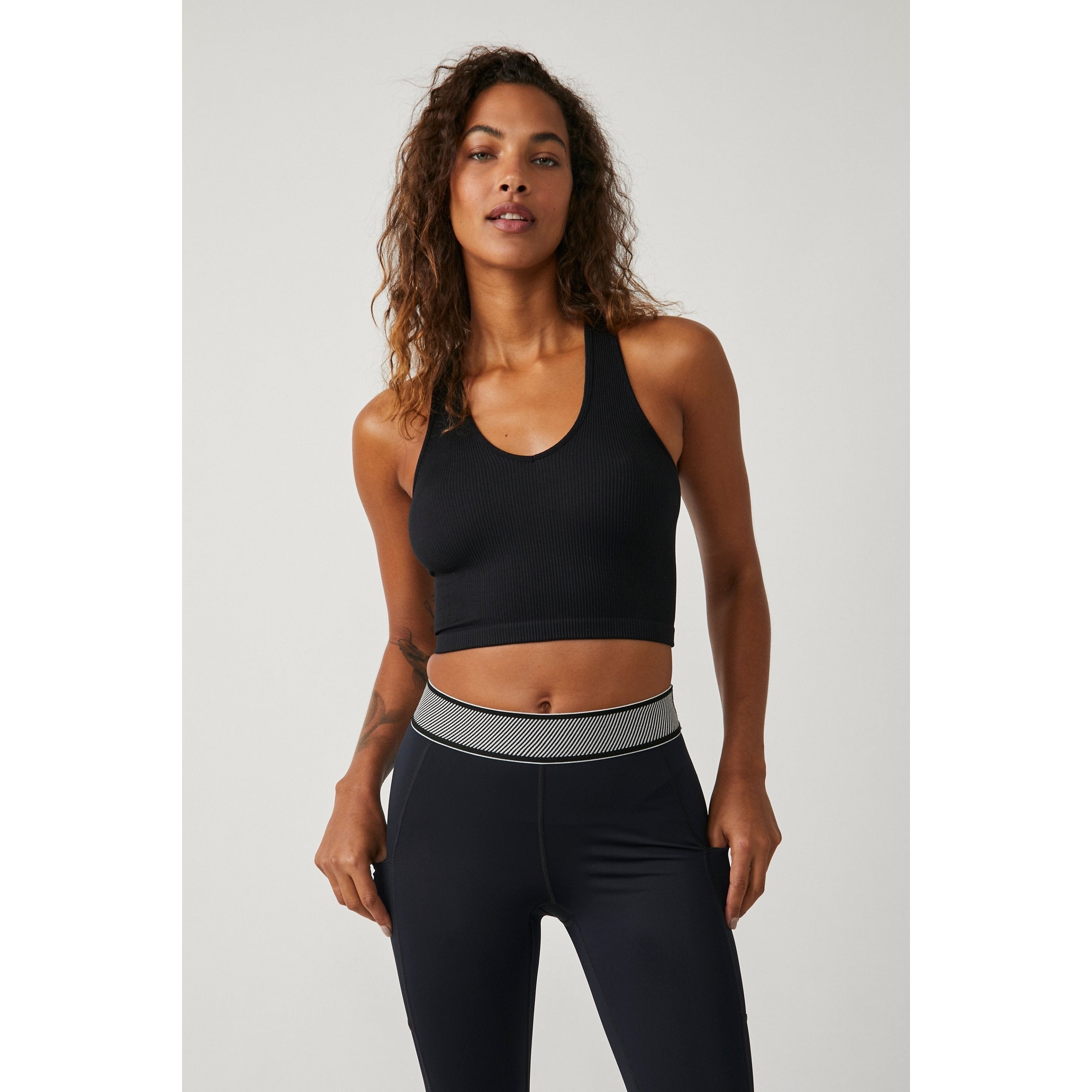 Free People Movement Women's Free Throw Long Crop