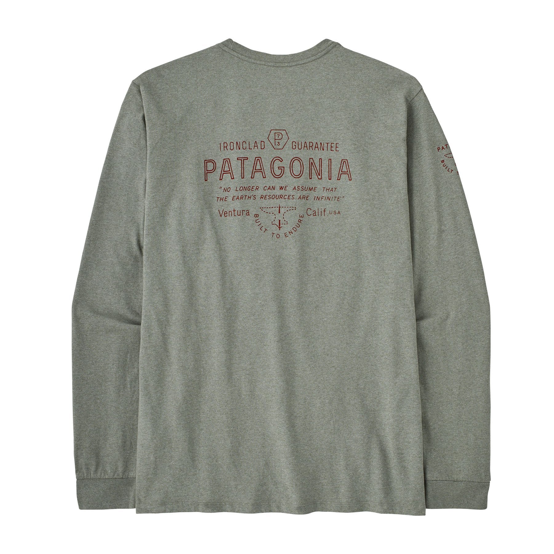 Patagonia Men's Long-Sleeved Forge Mark Responsibili-Tee®