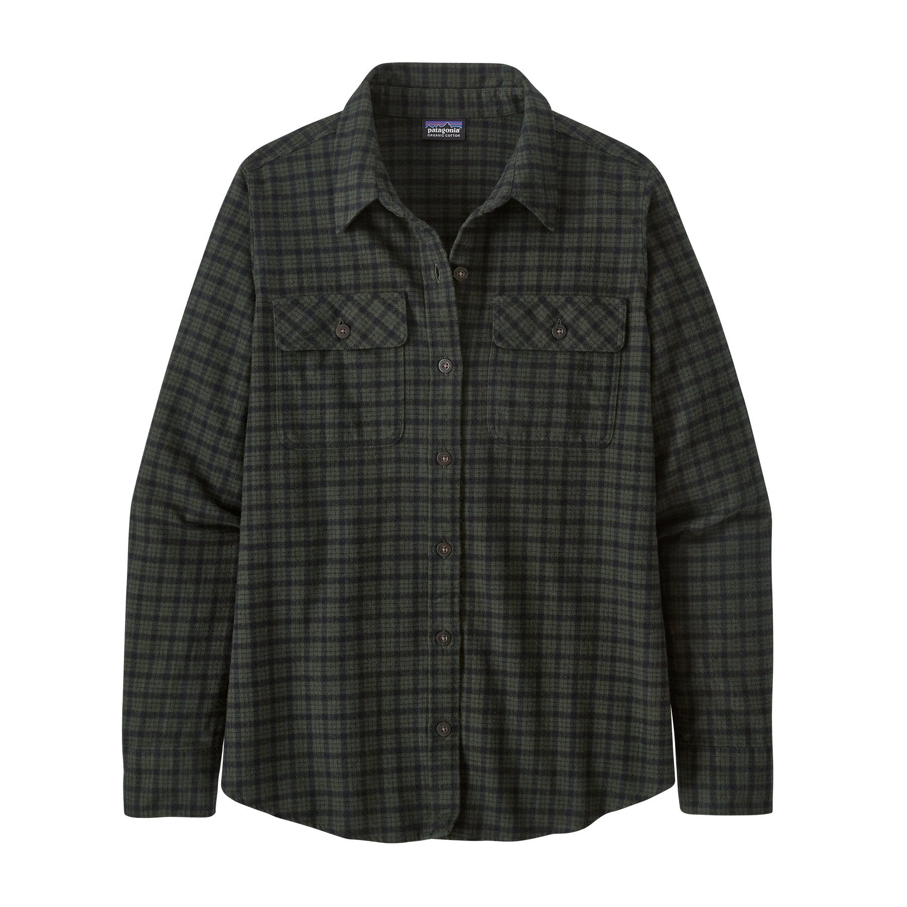 Patagonia Women's Long-Sleeved Organic Cotton Midweight Fjord Flannel Shirt