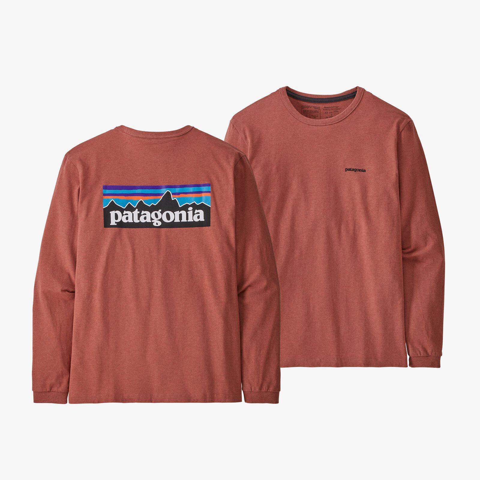 Patagonia Women's L/S P-6 Logo Responsibili-Tee