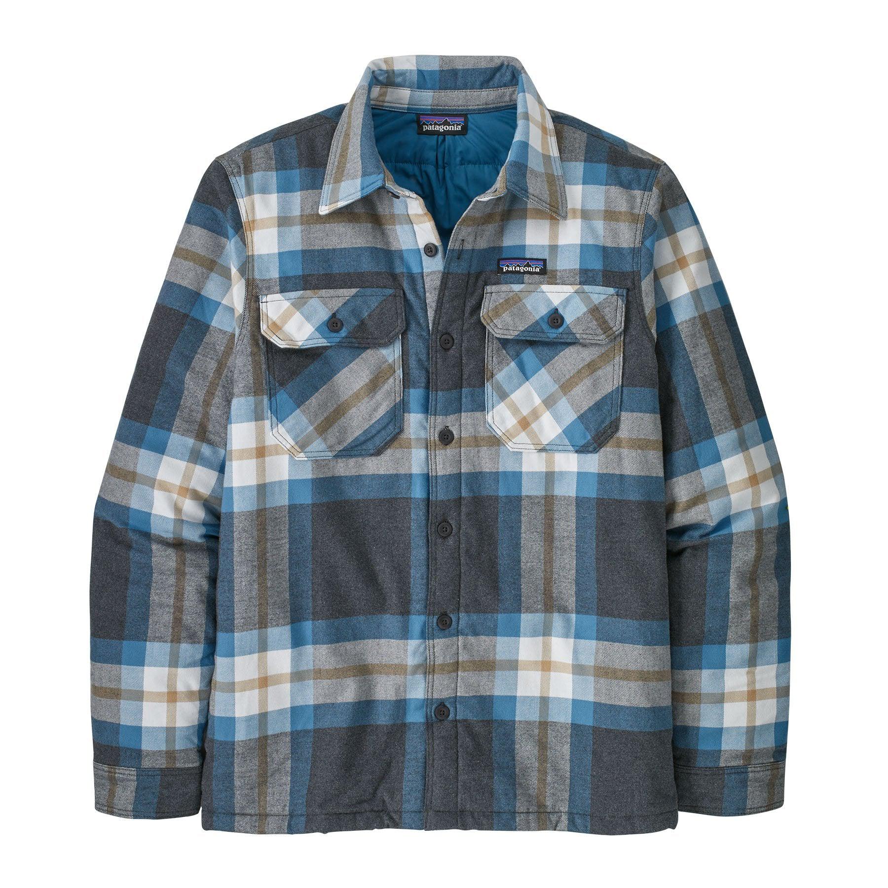 Patagonia Men's Insulated Organic Cotton Midweight Fjord Flannel Shirt