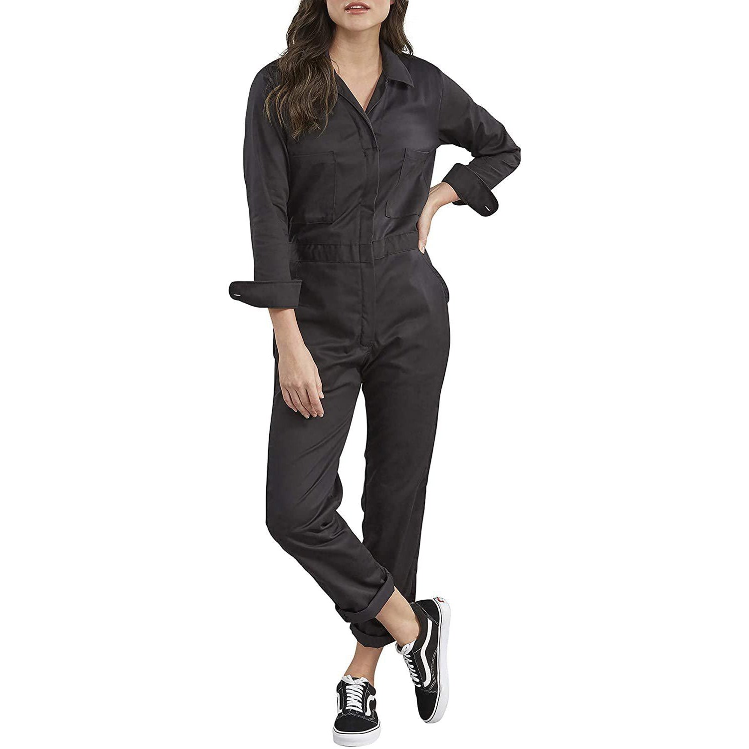 Dickies Women's Long Sleeve Cotton Twill Coverall