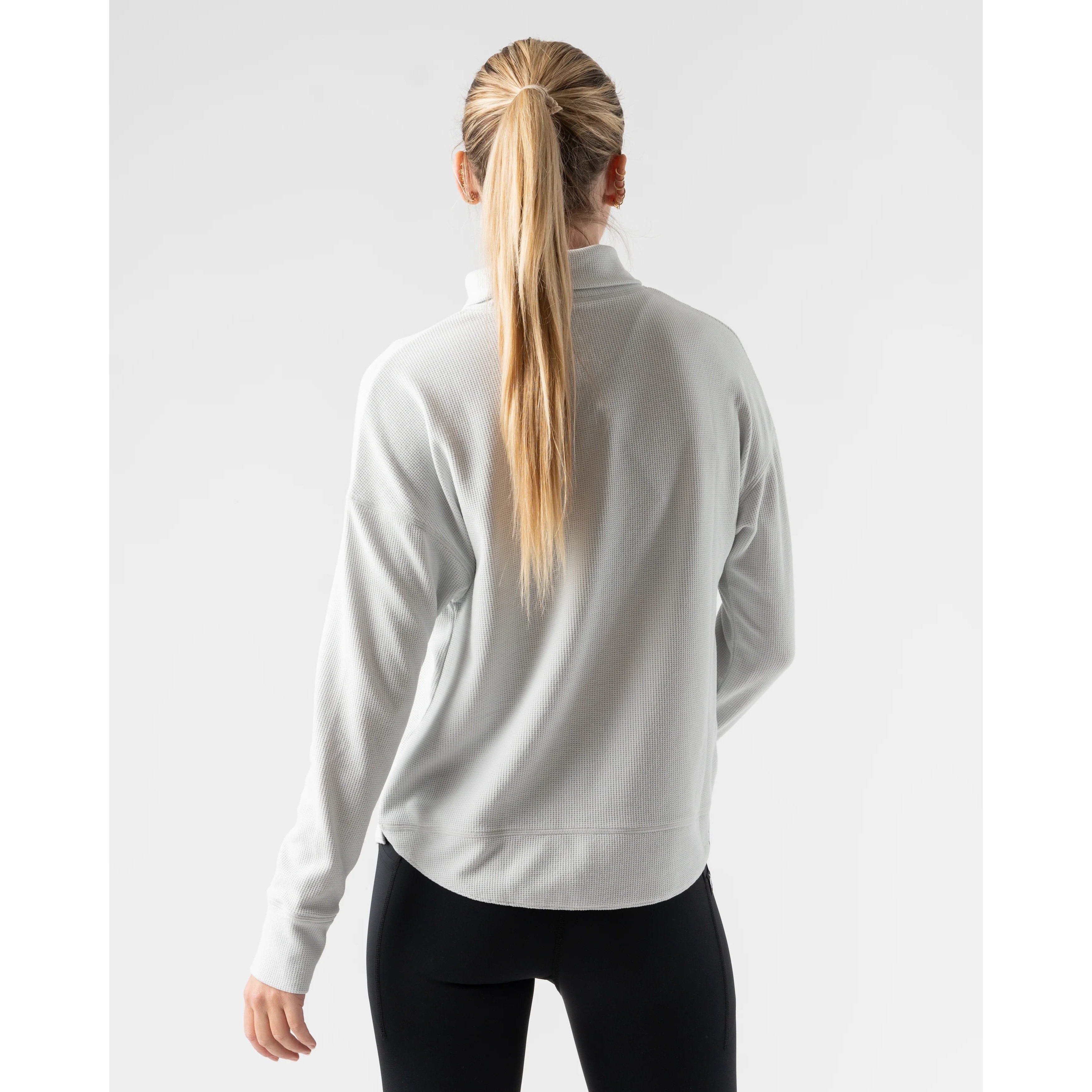 rabbit Women's Mock Neck Waffle