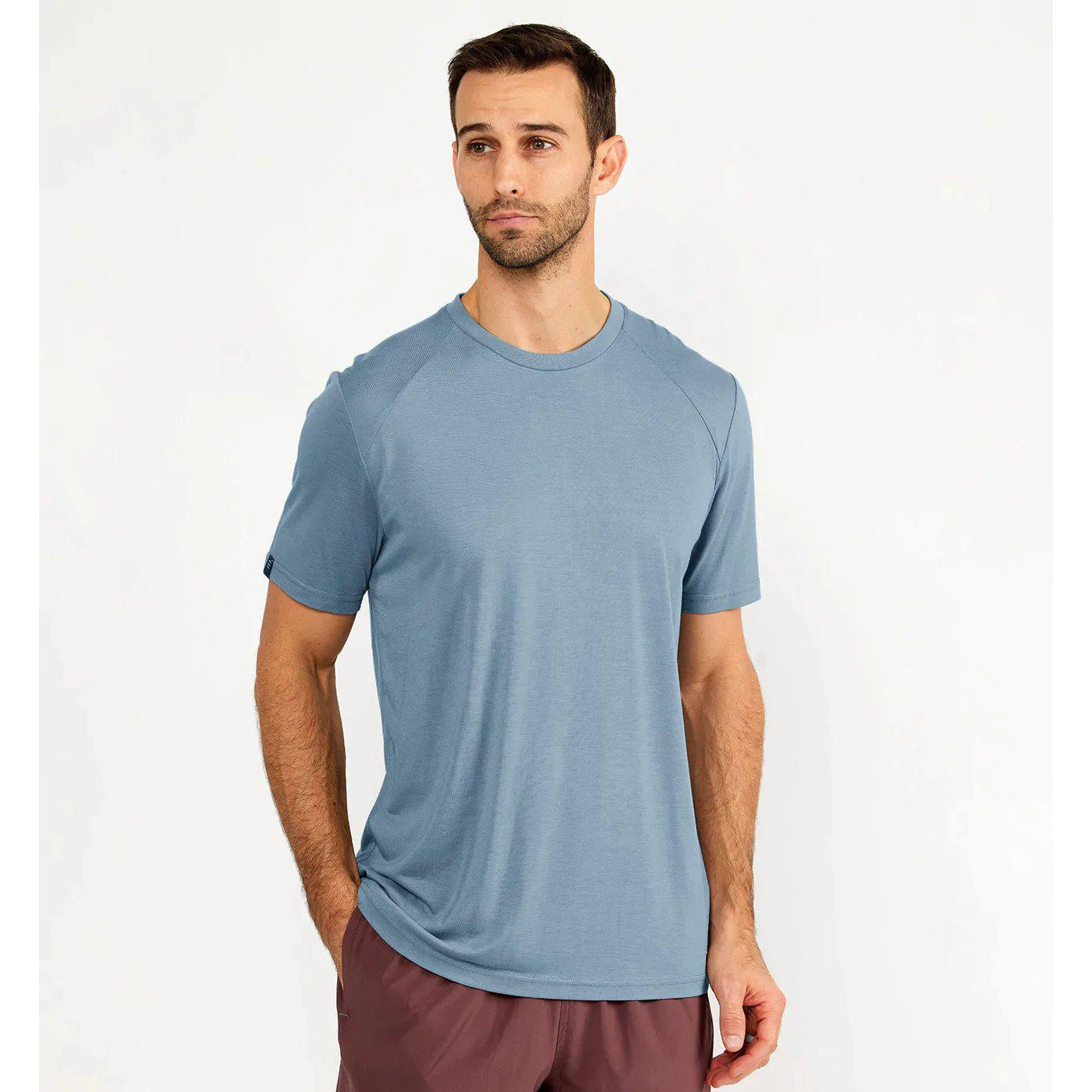 Free Fly Men's Bamboo Lightweight Short Sleeve Tee