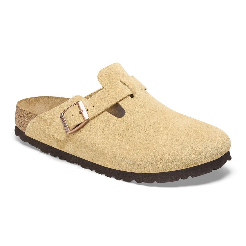 Birkenstock Women's Boston Suede Leather Sandal